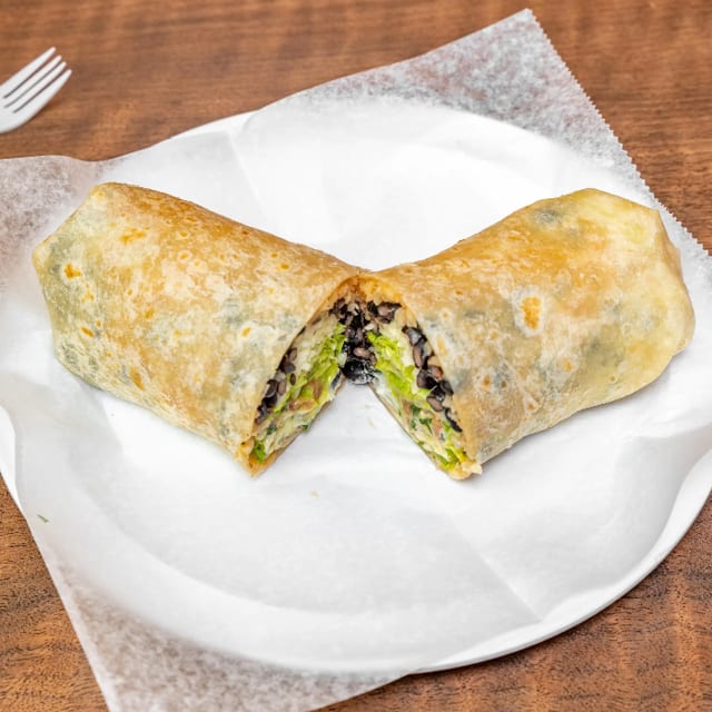 Vegetarian Burrito.