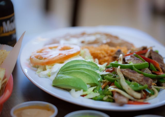 Carne Asada Plate.